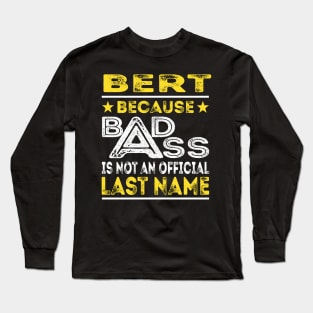 BERT Long Sleeve T-Shirt